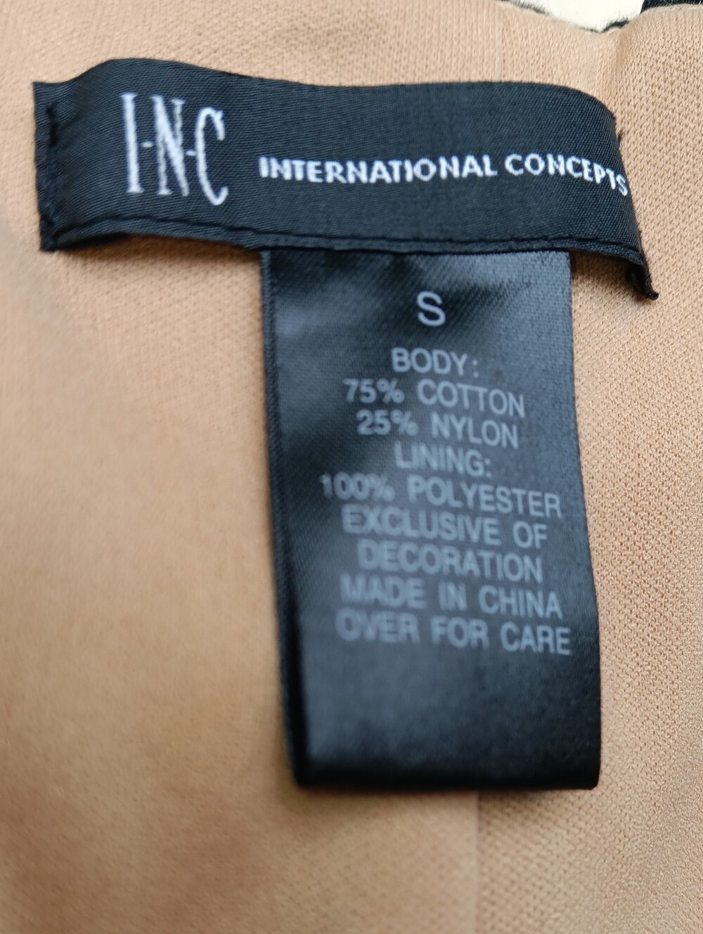 INC Black lace vintage mini cocktail dress. NEW, never Worn. - Picture 7 of 8